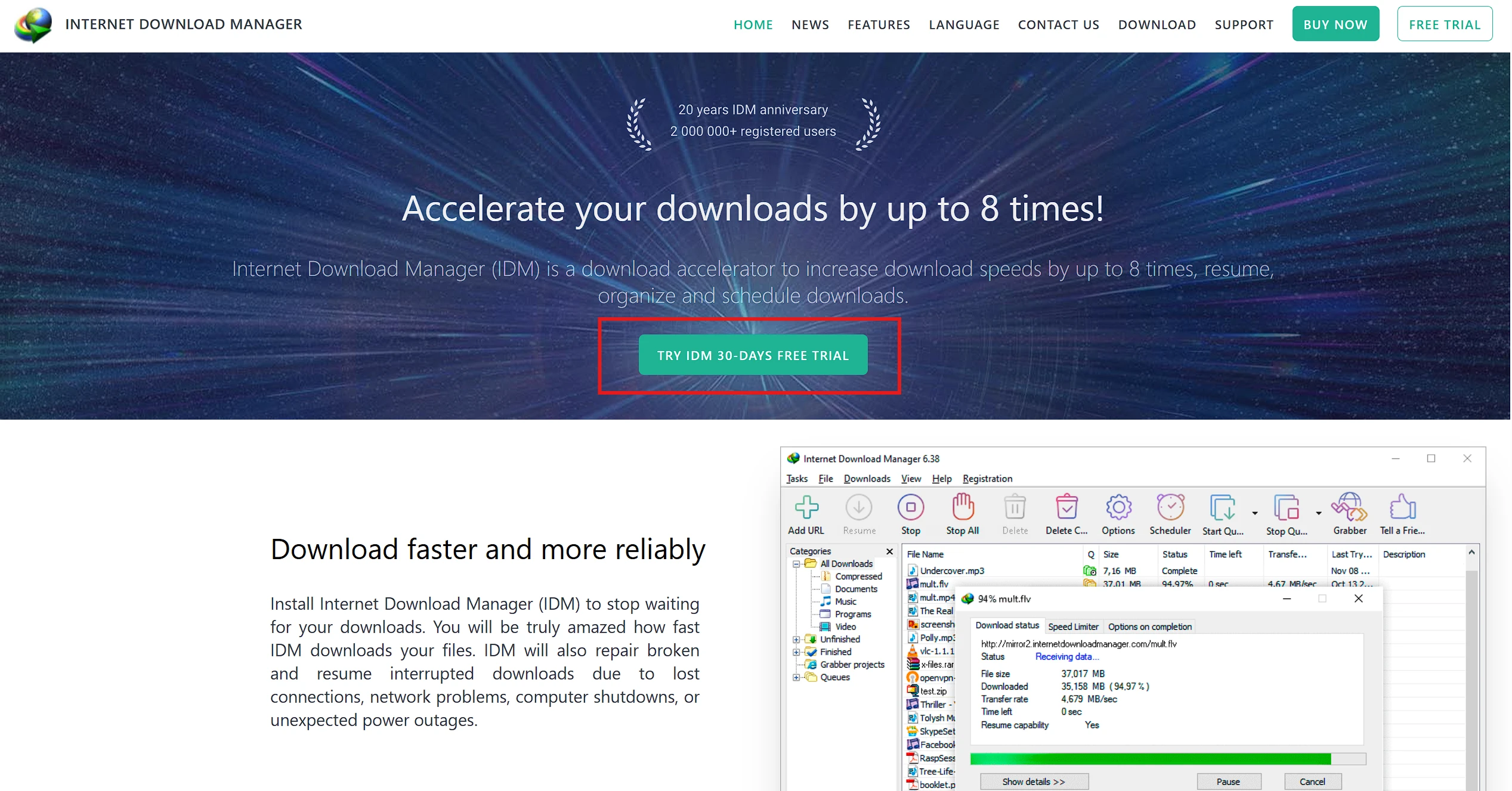 IDM免费破解下载神器推荐：Internet Download Manager 多线程下载工具安装与使用教程-微生之最