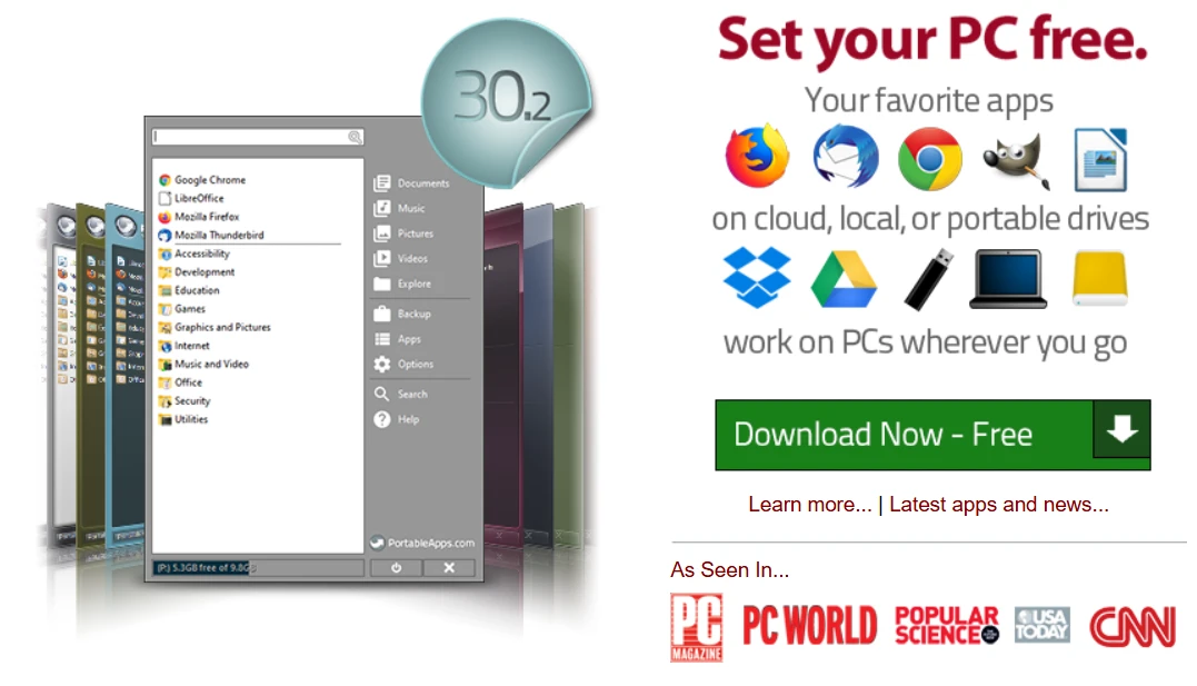 图片[1]-U 盘装随身系统：3 个顶级便携软件网站，绿色免安装，告别装机焦虑 | PortableApps/PortableFreeware/FreePortableSoft-微生之最